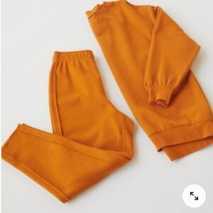 Urban Outfitters Sweatpants Out From Under Sonoma Slouchy Small Brown Orange